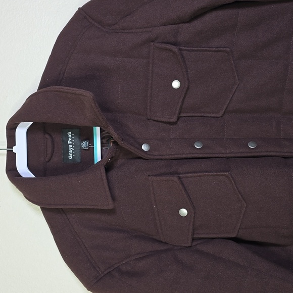 Grays peak outdoor lighting padded mens shirt jacket size Large NWT. - Picture 2 of 7